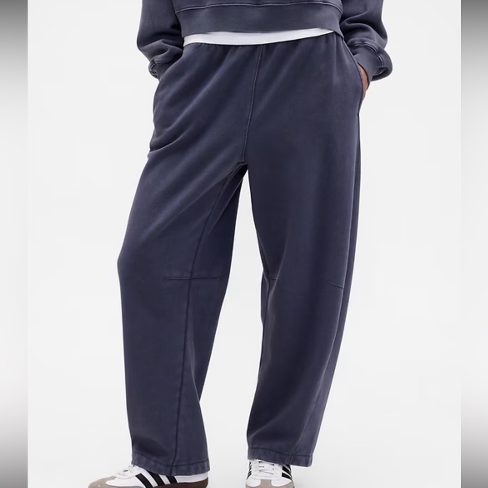 Gap pull-on barrel sweatpants